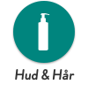 Webbunikt sortiment hud och hår